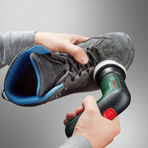 Bosch Home and Garden cordless cleaning brush with 4 cleaning attachments, USB charging
