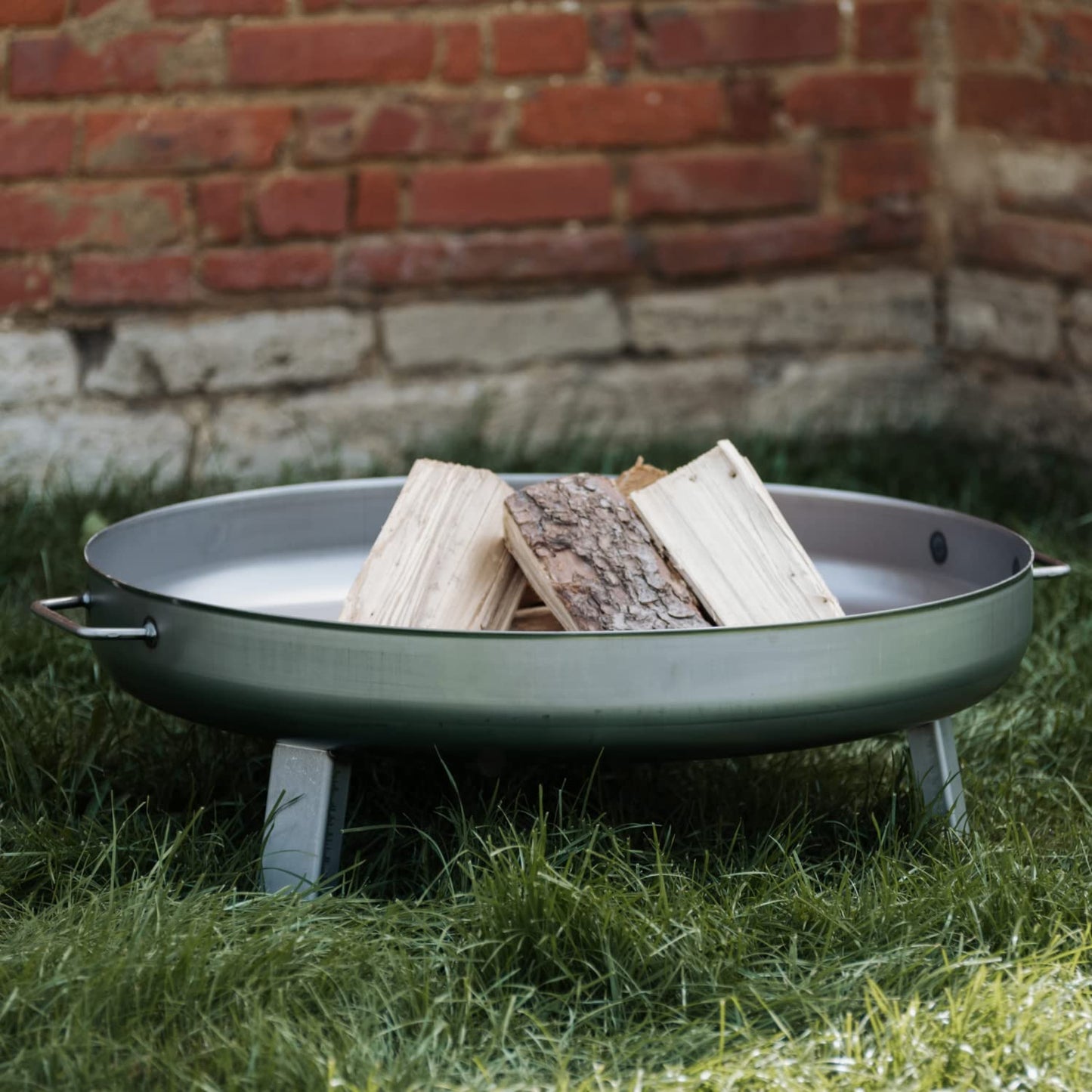 Czaja® Feuerschale 'Bonn' (Ø 80cm) mit Wasserablaufbohrung: Große Feuerstelle für den Garten