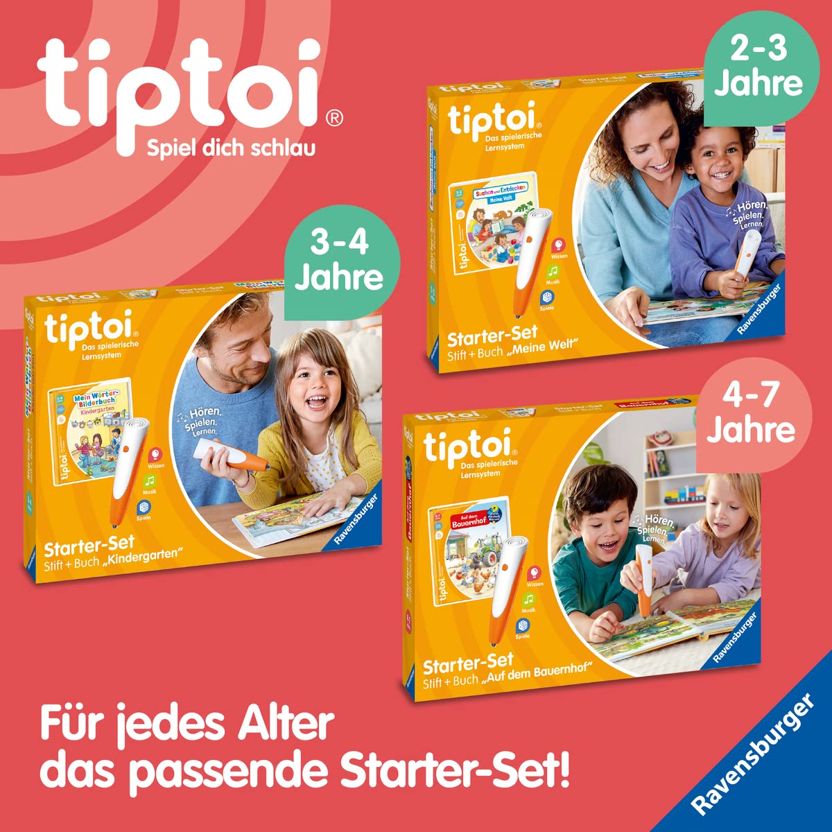 Ravensburger - tiptoi® Why? How? What for? All about the body: Book for children ages 4 and up