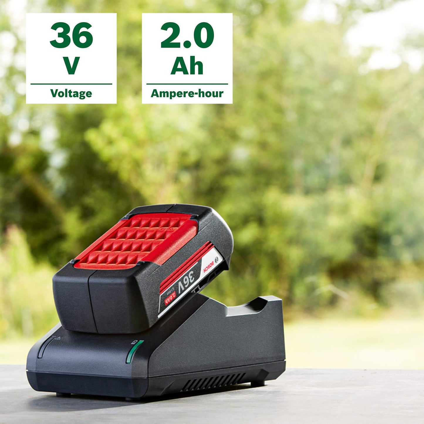 Bosch Starter-Set 36V | 1 Akku 36V 2,0 Ah, Ladegerät AL 36V-20, OVP