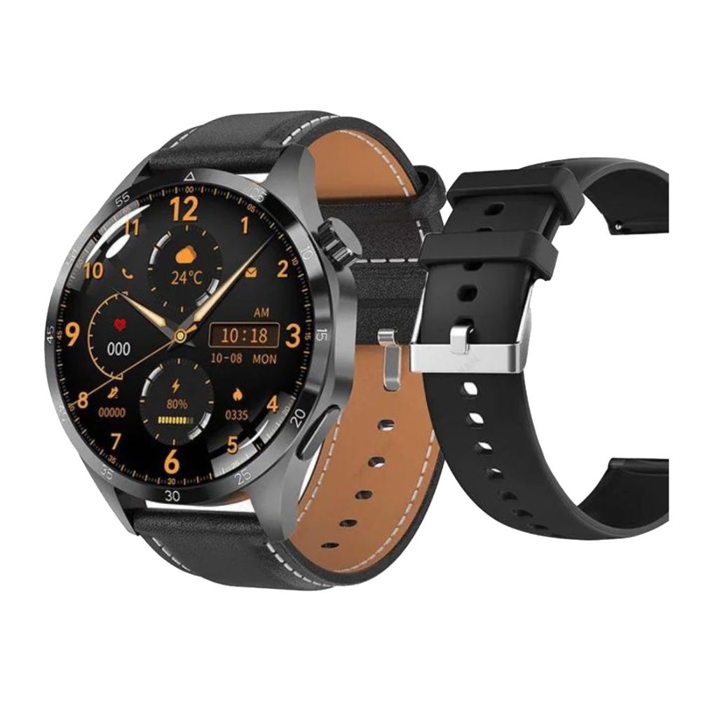 Watch GT4 Pro + Plus NFC Smartwatch: Amoled HD Display | Blutzuckerüberwachung, BT-Anruf, IP68 Wasserdicht (Upgrade Version 2024)7