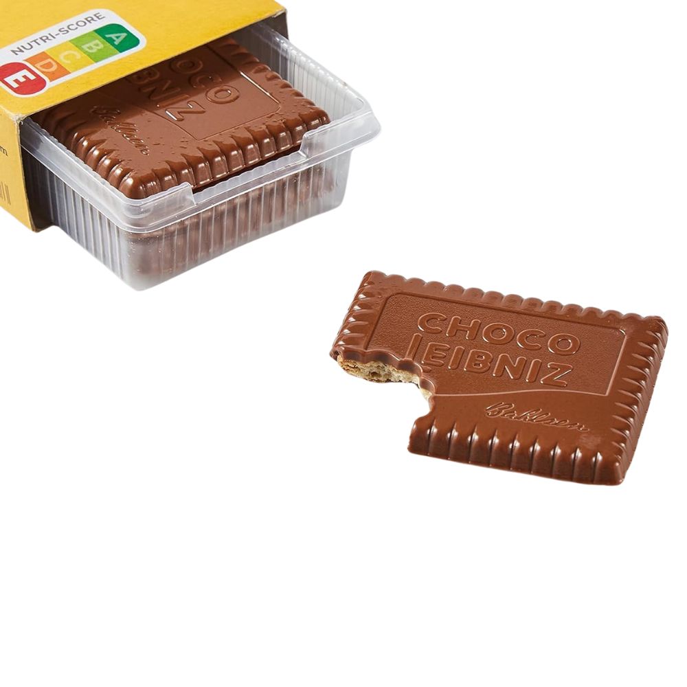 LEIBNIZ Choco Vollmilch (12er-Pack): Knusprige Butterkekse eingebettet in zarte Milchschokolade