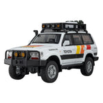 TOYOTA Land Cruiser LC80 (1:24) Off-Road Toy Car with Light & Sound, Pull-Back Function