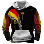 Sweat à capuche vintage drapeau Allemagne | Sweat à capuche unisexe, sweat-shirt streetwear