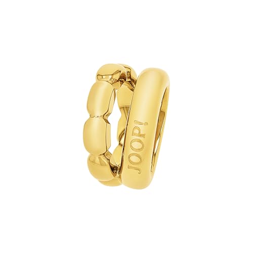 JOOP! Edelstahl Damenringe aus Edelstahl in Farbe: Gold inkl. Geschenk Box