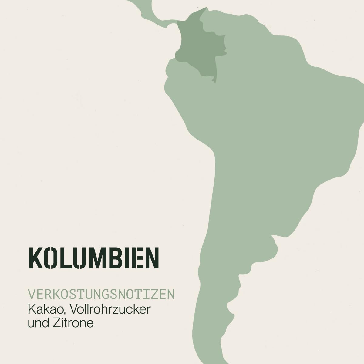 Incapto Spezialitäten-Kaffeebohnen (1kg): Single-Origin Kolumbien: Espresso 100% Arabica