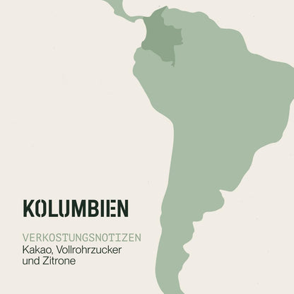 Incapto Spezialitäten-Kaffeebohnen (1kg): Single-Origin Kolumbien: Espresso 100% Arabica