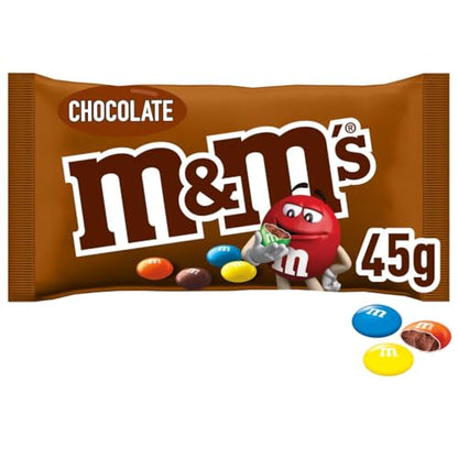 M&amp;M's Chocolate Large Pack (24x 36g = 816g): Chocolate lentils