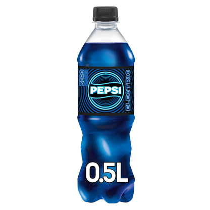 Pepsi Electric Blue - Zero Zucker (6x 0.5l) | Das neue Limited Edition von Pepsi