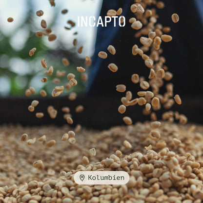 Incapto Spezialitäten-Kaffeebohnen (1kg): Single-Origin Kolumbien: Espresso 100% Arabica