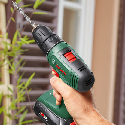 Bosch EasyDrill 18V-40 cordless screwdriver with 2-speed gearbox, 20 torque levels and charger