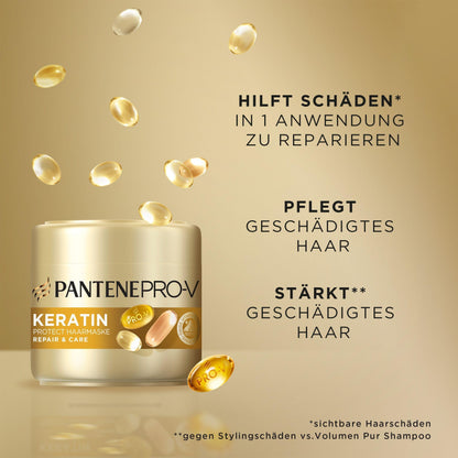 Pantene Pro-V XL Repair &amp; Care Keratin Protect Hair Mask (500ml) with Pro-V Formula &amp; Active Nutri-Plex