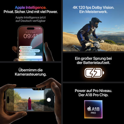 iPhone 16 Pro Max (256GB): 4K-120fps Dolby Vision and a big jump in battery life