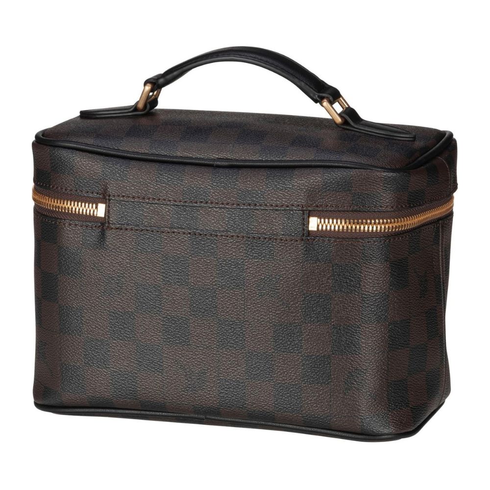 JOOP! 'Cortina Piazza' toiletry bag in dark brown with removable mirror