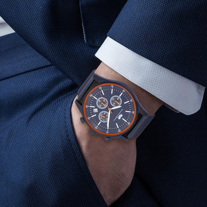 Rhodenwald & Söhne Chronograph Herrenuhr (10010358) mit Edelstahl-Armband