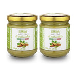 Brontedolci sweet pistachio cream with 40% pistachios from Sicily-Etna (2x 190g)